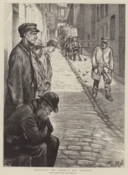 Reclutamento degli uomini sandwich, respinti